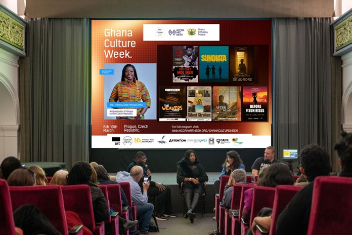 Fig 1. Cross section of attendees at Ghana Culture Week in Czech Republic, Prague 