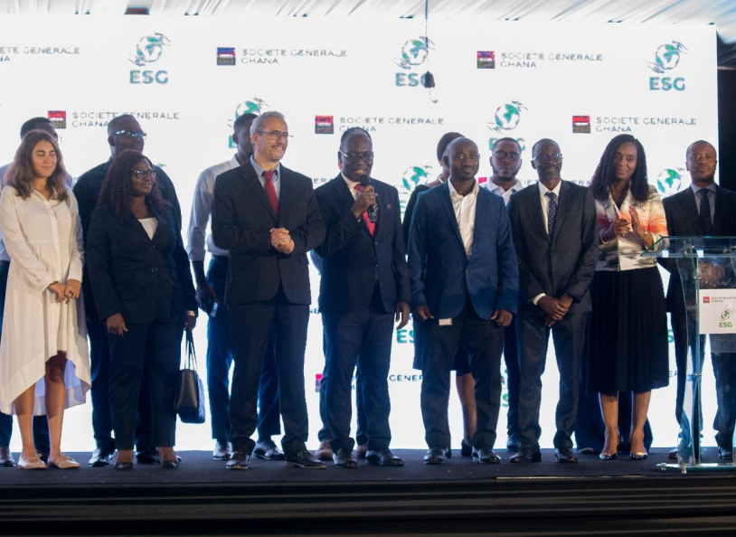 Fig 1. Executives of SG Ghana, Dignitaries and Partners of the Bank